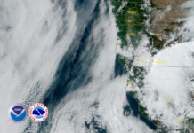 Strong Low Pressure Circulating Over South Eastern Oregon to Push Showers and Thunderstorms Over the Region into the Weekend
