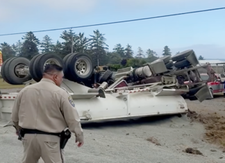 Hwy. 101 Crash Sends Two to the Hospital